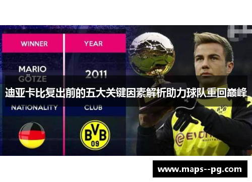 迪亚卡比复出前的五大关键因素解析助力球队重回巅峰