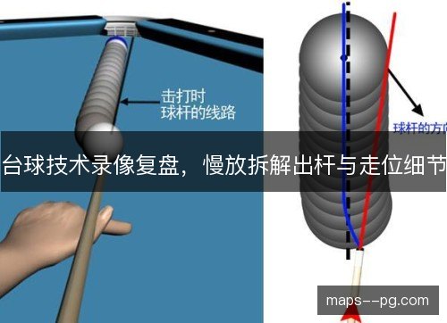 台球技术录像复盘，慢放拆解出杆与走位细节